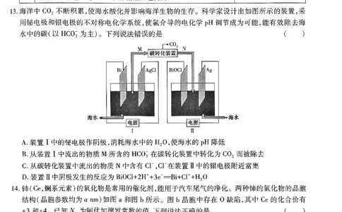 2024王后雄黑龙江专版&mdash;&mdash;化学_2024高考押题卷_22024王hou雄_（新高考）2024王后雄押题预测卷（分科版）_5.化学