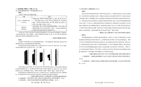 湖北省武汉市2025届高中毕业生四月调研考试历史_2025年4月_250418湖北省武汉市2025届高中毕业生四月调研考试（全科）_湖北省武汉市2025届高中毕业生四月调研考试历史