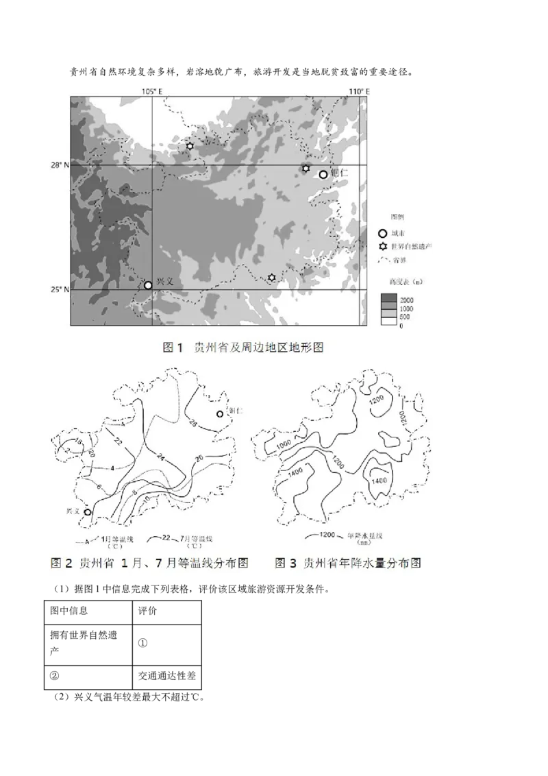 专题04地球上的大气-十年（2014-2023）高考地理真题分项汇编（学生卷）_近10年高考真题汇编（必刷）_十年（2014-2024）高考地理真题分项汇编（全国通用）