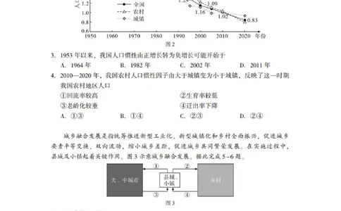 广东省2025年普通高等学校招生全国统一考试模拟测试（一）地理_2025年3月_250320广东省2025年普通高等学校招生全国统一考试模拟测试（一）（广东一模）（全科）