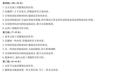 海南省天一大联考2024-2025学年高三学业水平诊断（四）英语简易答案_2025年4月_250412海南省天一大联考2024-2025学年高三学业水平诊断（四）（全科）