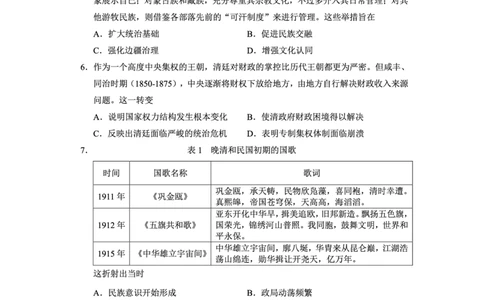 贵州省毕节市2025届高三上学期第一次诊断考试历史_2025年1月_250125贵州省毕节市2025届高三上学期第一次诊断考试（毕节一诊）（全科）