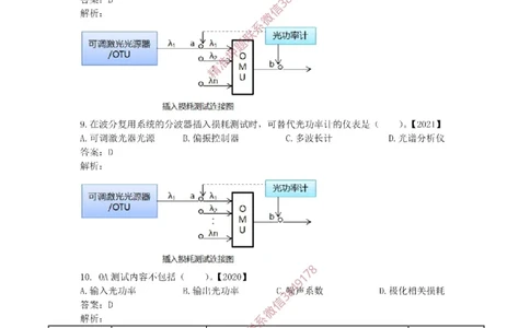 2.2精讲课后练习答案解析._2026年一级建造师_2026年一建通信_2025年一建通信SVIP_02-基础精讲✿高端面授✿深度强化_11-通信《直播精讲班》牛飞SMR推荐_2025年精讲课后练习+讲解