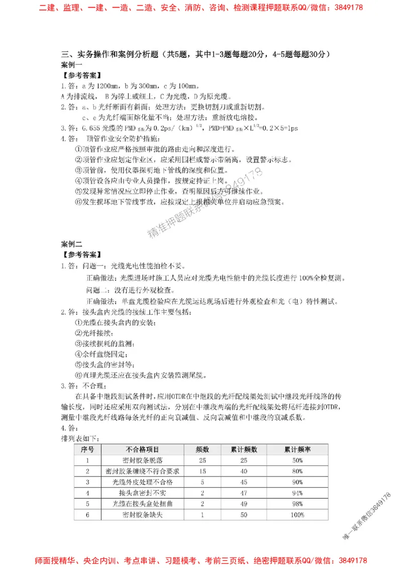 2025级清明假期作业-解析_1_2026年一级建造师_2026年一建通信_2025年一建通信SVIP_02-基础精讲✿高端面授✿深度强化_06-通信《全系VIP班》川杨SMR推荐_清明假期作业