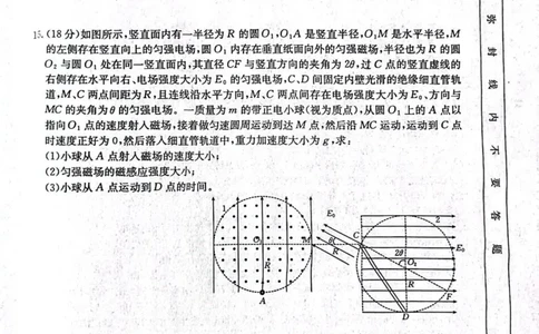 辽宁省辽阳市2025届高三下学期第一次模拟考试（辽阳一模）物理+答案_2025年3月_250318辽宁省辽阳市2025届高三下学期第一次模拟考试（辽阳一模）