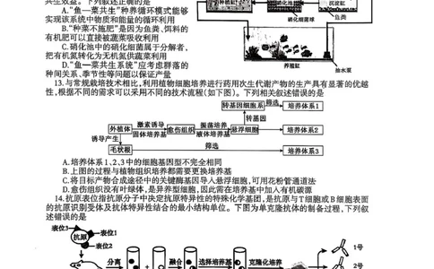 辽宁协作校2024-2025学年度高三第二次模拟考生物试题（含答案）_2025年4月_250424辽宁协作校2024-2025学年度高三第二次模拟考（全科）