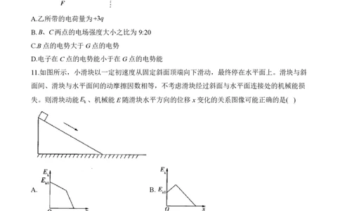 2024届明日之星高考物理精英模拟卷山东版_2024高考押题卷_72024正确教育全系列_2024明日之星全系列_（新高考）2024《明日之星&middot;高考精英模拟卷》（九科全）各一套