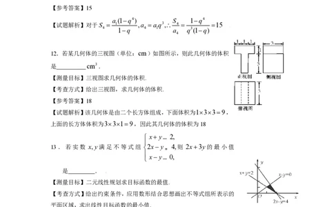 2009年高考数学试卷（文）（浙江）（解析卷）_数学历年高考真题_新&middot;PDF版2008-2025&middot;高考数学真题_数学（按年份分类）2008-2025_2009&middot;高考数学真题