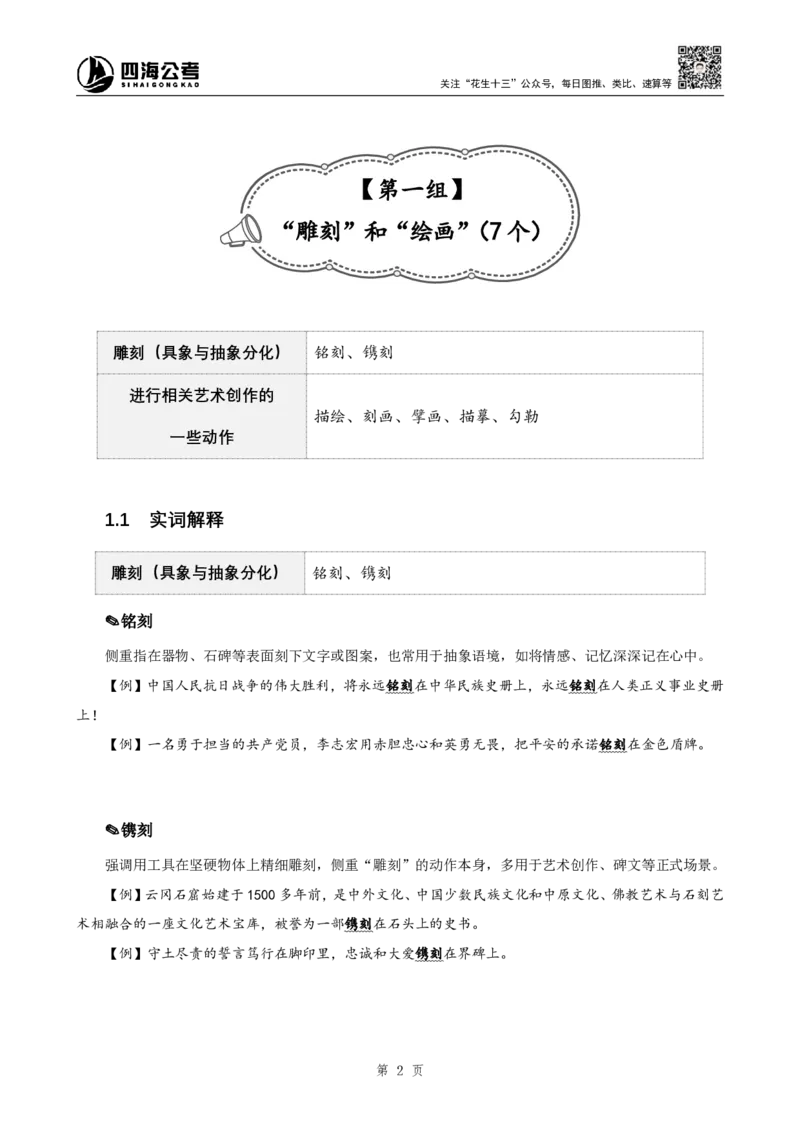四海25下半年-言语-800词第八讲随堂笔记_2026考公资料_（01）花生十三_01系统班（2026版）花生十三旗舰班（行测+申论）_言语理解_言语800词⭐_课件