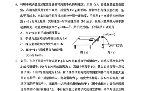 贵州省考试院2025年4月高三年级适应性考试物理_2025年4月_250410贵州2025年4月高三年级适应性考试（全科）_贵州2025年4月高三年级适应性考试物理