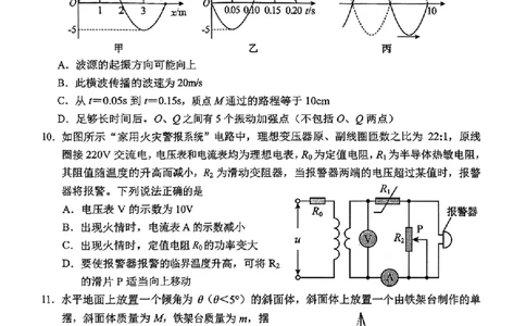 山东省菏泽市2025年高三二模考试物理_2025年5月_250511山东省菏泽市2025年高三二模考试（菏泽二模）（全科）