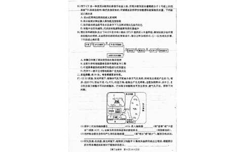 广西金太阳部分学校2025-2026学年上学期开学考-生物试卷_2025年8月_250807广西金太阳2025-2026学年上学期开学考（全科）
