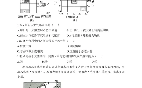 2023届新高考地理金榜猜题卷福建专版_2023高考押题卷_正确教育金榜猜题卷_（新高考）正确教育丨金榜猜题卷_新高考地理