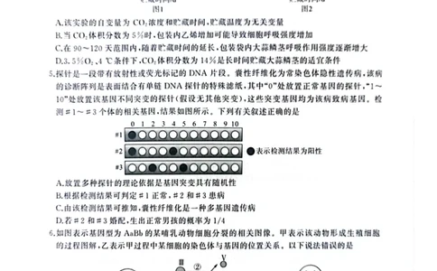 百师联盟2025届高三二轮复习联考（一）（百A）生物_2025年3月_250329百师联盟2025届高三二轮复习联考（一）（全科）_百师联盟2025届高三二轮复习联考（一）生物