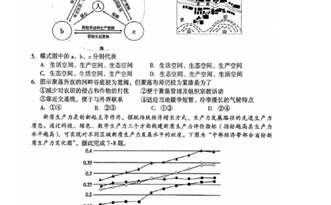 河南省三门峡市2025届高三上学期第一次大练习试题（期末）地理PDF版含解析_2025年1月_250115河南省三门峡市2025届高三上学期第一次大练习试题（期末）（全科）