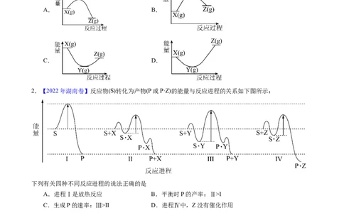 专题40化学反应与能量变化（原卷卷）_近10年高考真题汇编（必刷）_十年（2014-2024）高考化学真题分项汇编（全国通用）_十年（2014-2023）高考化学真题分项汇编（全国通用）
