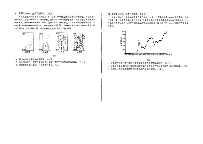 安徽省20所学校2024-2025学年高三下学期开学联考地理试题_2025年2月_250208安徽省A10联盟2025届高三下学期开年考_安徽省A10联盟2025届高三下学期开年考地理