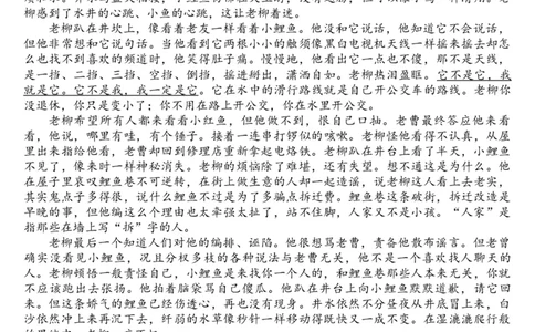 语文模拟试题-1_2025年5月_2505272025届湖北省武汉市第二中学高三模拟预测试题_2025届湖北省武汉市第二中学高三下学期模拟考试语文试卷