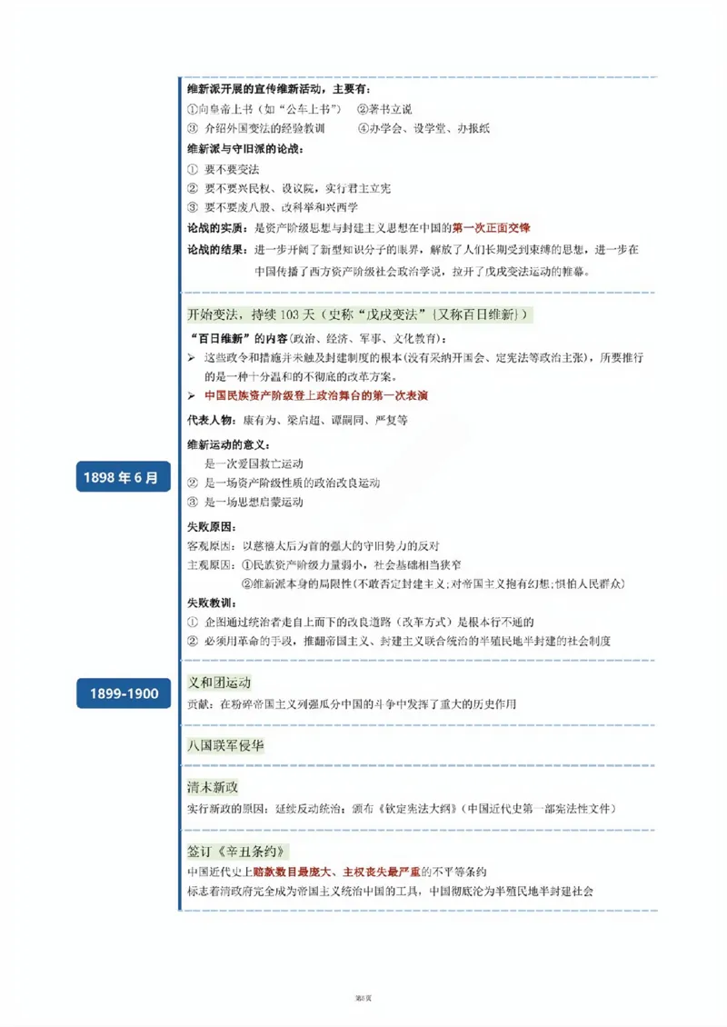 03.史纲时间轴_2025专四专八真题及备考资料_肖秀荣押题汇总_08重要会议总结+毛主要著作+史纲时间轴
