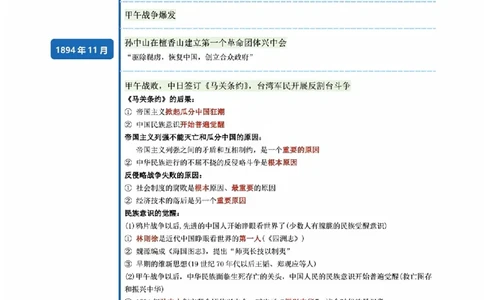 03.史纲时间轴_2025专四专八真题及备考资料_肖秀荣押题汇总_08重要会议总结+毛主要著作+史纲时间轴