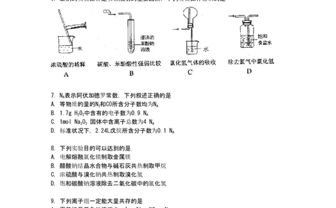 2010年高考化学试卷（上海）（空白卷）_化学历年高考真题_新&middot;PDF版2008-2025&middot;高考化学真题_化学（按试卷类型分类）2008-2025_自主命题卷&middot;化学（2008-2025）(1)