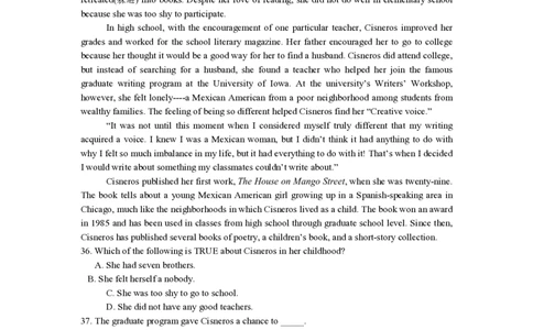 2008年高考英语试卷（天津）（解析卷）_英语历年高考真题_新&middot;PDF版2008-2025&middot;高考英语真题_英语（按省份分类）2008-2025_2008-2024&middot;（天津）英语高考真题