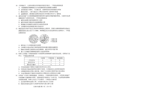 潍坊市2026届高三开学调研监测考试生物_2025年9月_250907山东省潍坊市2026届高三开学调研监测考试（全科）