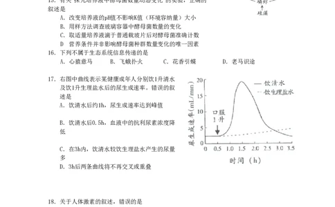 2009年高考生物试卷（广东）（空白卷）_生物历年高考真题_新&middot;PDF版2008-2025&middot;高考生物真题_生物（按年份分类）2008-2025_2009&middot;高考生物真题
