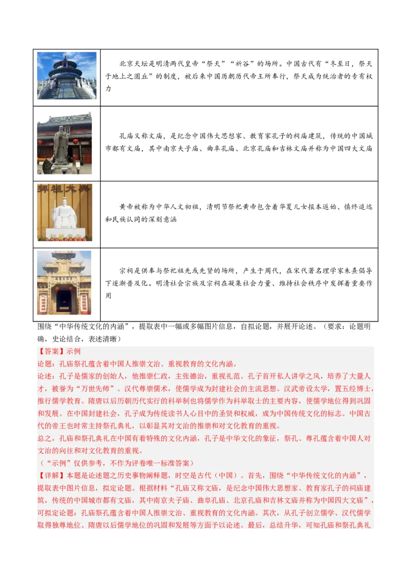 专题01先秦的文明和社会转型（解析卷）_近10年高考真题汇编（必刷）_十年（2014-2024）高考历史真题分项汇编（全国通用）_2023年高考真题和模拟题历史分项汇编（全国通用）