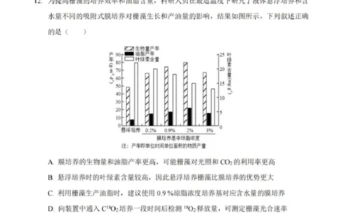 重庆市第八中学2025届高三上学期1月综合能力测试（期末）生物PDF版含答案_2025年1月_250108重庆市第八中学2025届高三上学期1月综合能力测试（期末）（全科）