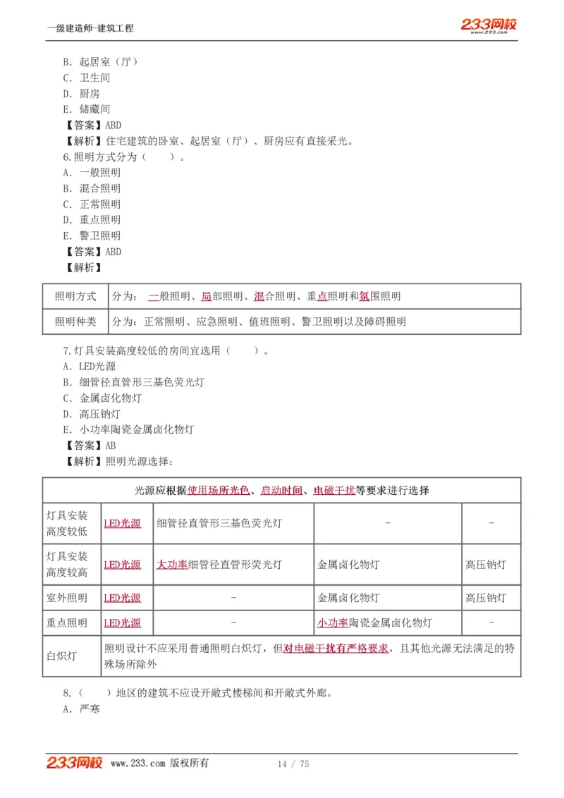 1-7_2026年一级建造师_2026年一建建筑_2025年一建建筑SVIP_03-习题精析✿实战特训✿模考通关_09-建筑《蓝宝典优题班》江凌俊233_讲义