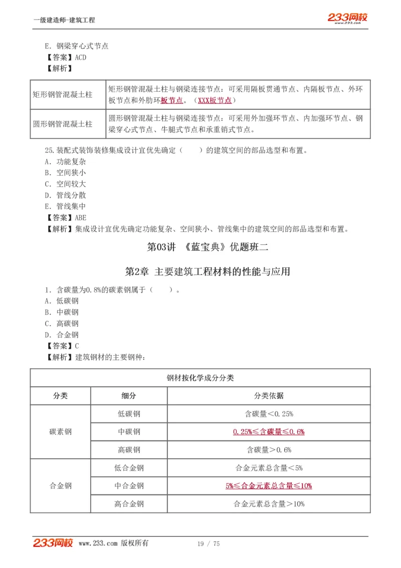 1-7_2026年一级建造师_2026年一建建筑_2025年一建建筑SVIP_03-习题精析✿实战特训✿模考通关_09-建筑《蓝宝典优题班》江凌俊233_讲义