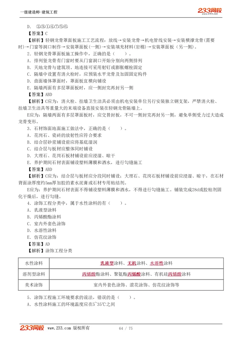 1-7_2026年一级建造师_2026年一建建筑_2025年一建建筑SVIP_03-习题精析✿实战特训✿模考通关_09-建筑《蓝宝典优题班》江凌俊233_讲义