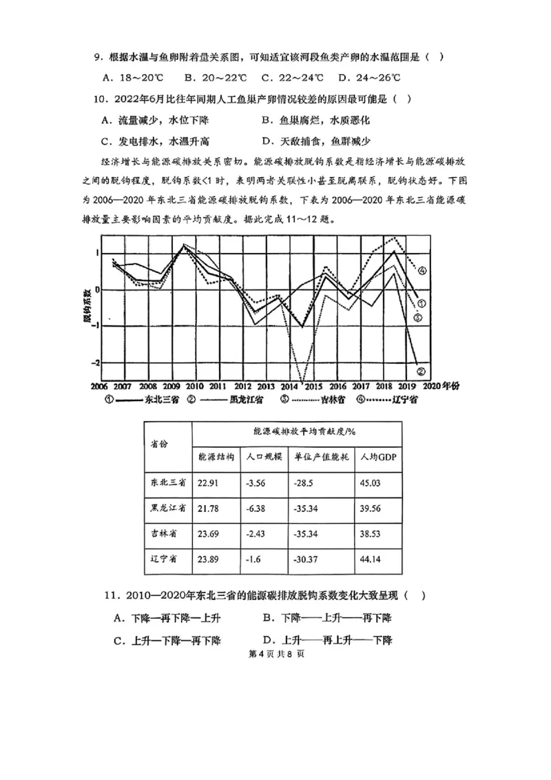 湖南省&ldquo;长望浏宁&rdquo;四县联考2025届高三下学期3月调研考试地理+答案_2025年3月_250319湖南省&ldquo;长望浏宁&rdquo;四县联考2025届高三下学期3月调研考试试题（全科）