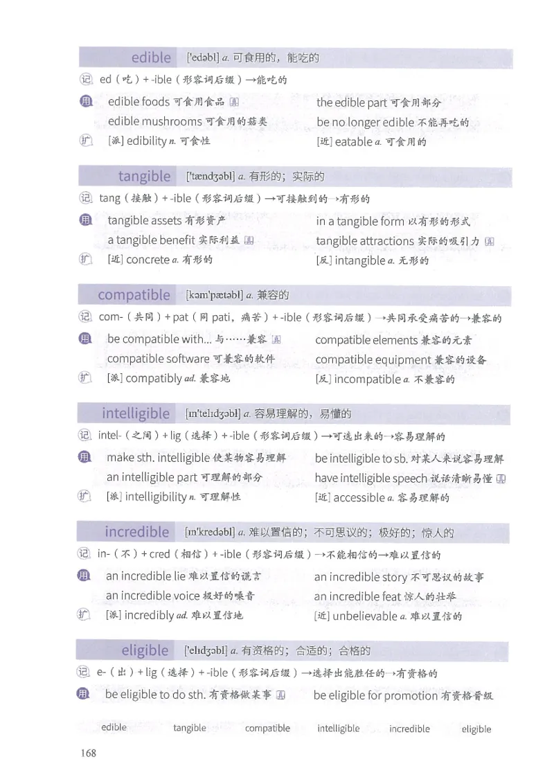 13六级闪过词汇_英语四六级整合_英语四六级真题版本二此版为主此文件夹会持续更新_四六级单词汇总_六级单词