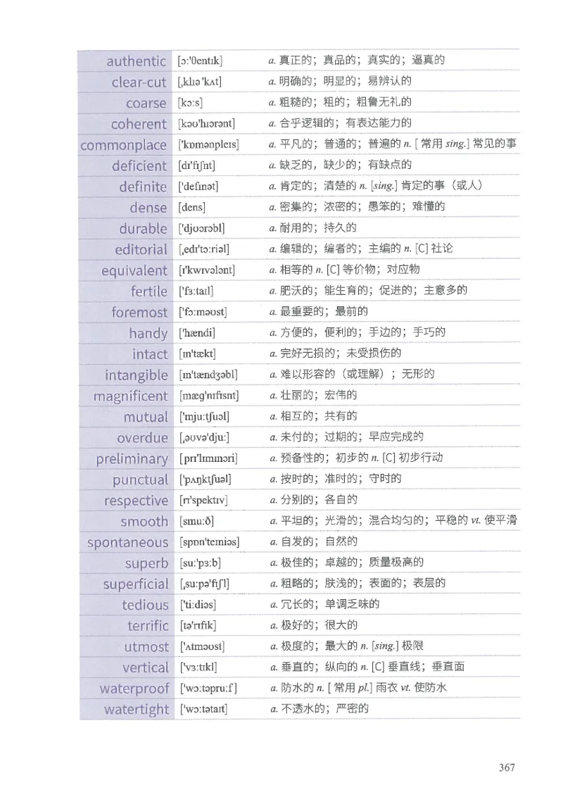 13六级闪过词汇_英语四六级整合_英语四六级真题版本二此版为主此文件夹会持续更新_四六级单词汇总_六级单词