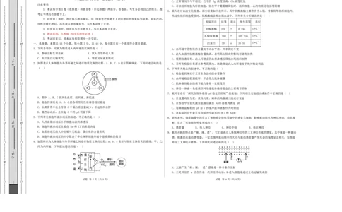 高二生物上学期第一次月考（陕晋青宁专用）（考试版A3）_1多考区联考试卷_2510142025-2026学年高二生物上学期第一次月考试题