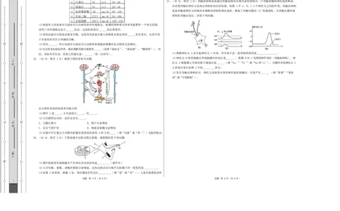高二生物上学期第一次月考（陕晋青宁专用）（考试版A3）_1多考区联考试卷_2510142025-2026学年高二生物上学期第一次月考试题