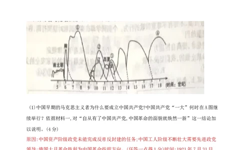 陕西省2018年中考文综（历史部分）真题试题（含答案）_中考真题_6.历史中考真题2015-2024年_2018年全国中考历史186份
