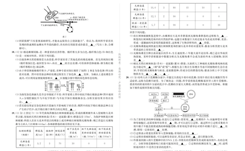 成都石室中学2024-2025学年度下期高2025届二诊模拟考试生物_2025年3月_250305四川省成都石室中学2024-2025学年度下期高2025届二诊模拟考试（全科）