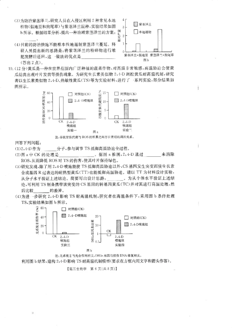 广东省金太阳2026届高三8月开学联考（05C）生物_2025年8月_2508272026届广东金太阳高三8月开学联考（05C）（全科）_2026届广东金太阳高三8月开学联考（05C）生物（含答案）