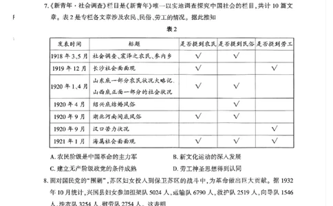 贵州省黔南布依族苗族自治州2025届高三年级第三次模拟考试历史_2025年4月_250418贵州省黔南布依族苗族自治州2025届高三年级第三次模拟考试（全科）