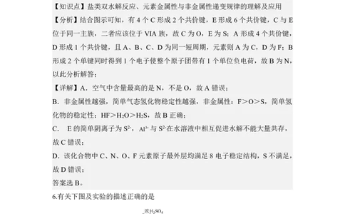 福州三中2024-2025学年第二学期高三第十四次质量检测化学答案_2025年4月_250404福建省福州第三中学2024-2025学年高三下学期第十四次质量检测
