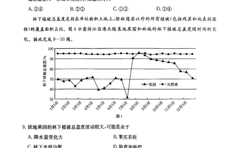 重庆市好教育联盟2025届高三2月联考（金太阳331C）地理_2025年3月_250307重庆市好教育联盟2025届高三2月联考（金太阳331C）（全科）
