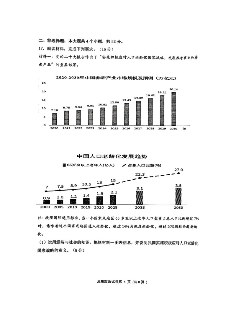 湖南省&ldquo;长望浏宁&rdquo;四县联考2025届高三下学期3月调研考试政治+答案_2025年3月_250319湖南省&ldquo;长望浏宁&rdquo;四县联考2025届高三下学期3月调研考试试题（全科）
