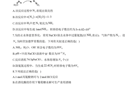 2024届明日之星高考化学精英模拟卷浙江版_2024高考押题卷_72024正确教育全系列_2024明日之星全系列_（新高考）2024《明日之星&middot;高考精英模拟卷》（九科全）各一套