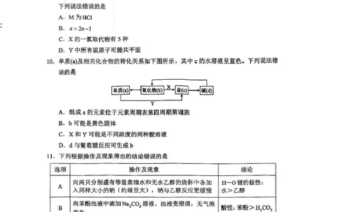 四川省蓉城名校联盟2026届高三第一次联合诊断性考试化学_2025年11月_251124四川省成都市蓉城名校联盟2026届高三上学期第一次联合诊断性考试（全科）