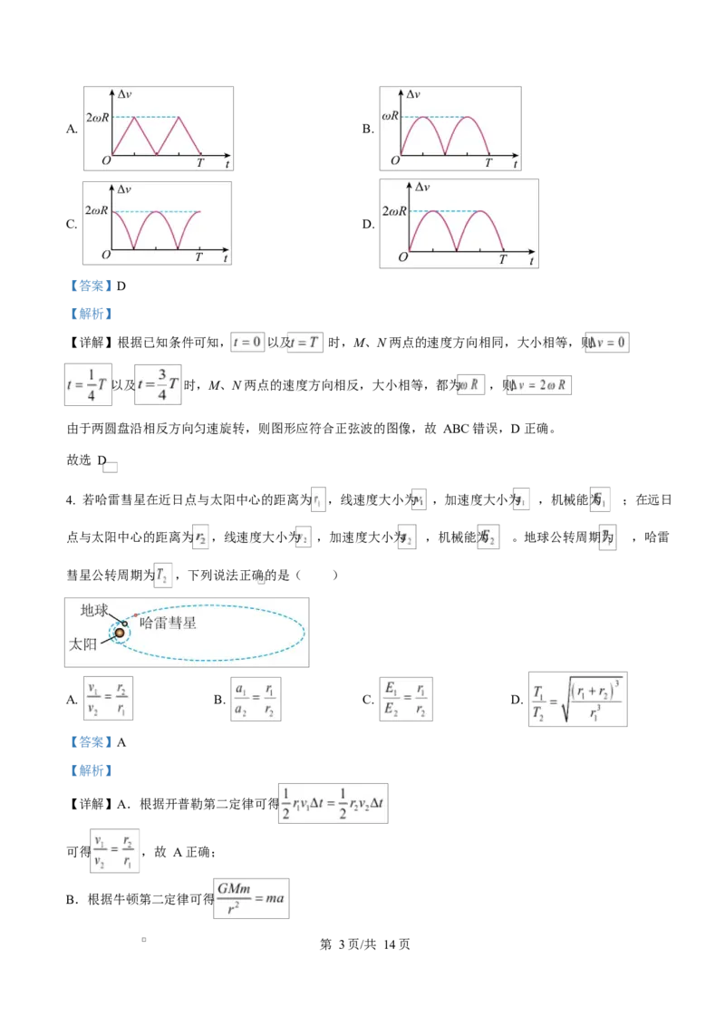 吉林省吉林市第一中学2026届高三上学期第一次质量检测+物理答案_2025年10月_12026年试卷教辅资源等多个文件_251022吉林省吉林市第一中学2026届高三上学期第一次质量检测（全科）