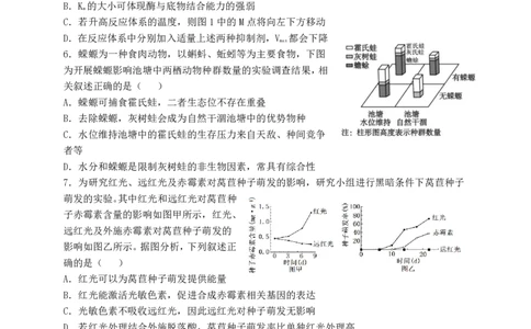 福建省福州第三中学2024-2025学年高三上学期模拟预测生物_2025年1月_250110福建省福州第三中学2024-2025学年高三上学期第七次模拟