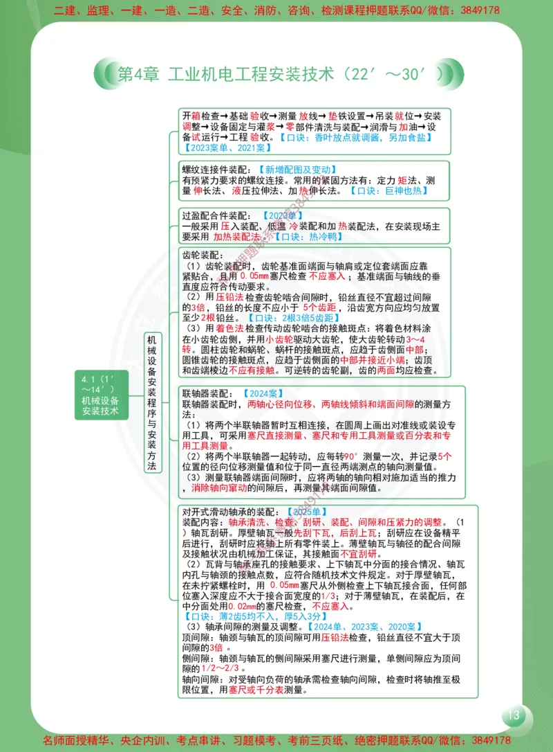 2026年二建《机电工程管理与实务》思维导图_2026二建全科_2026二级建造师（持续更新）看这里_2026二建机电SVIP_01-精华文档✿电子教材✿历年真题